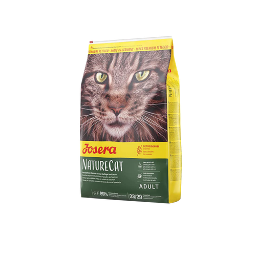 غذای خشک گربه جوسرا مدل NatureCat وزن 2 کیلوگرم